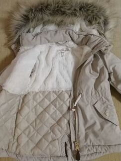 Куртка-парка демисезонняя для девочки 92