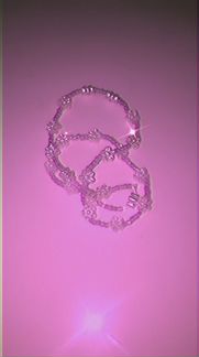 Чокер из бисера в стиле indie kid