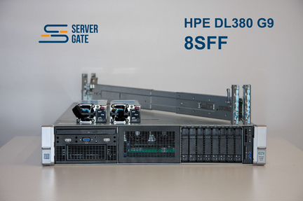 Сервер HP DL380 G9 8SFF 2x E5-2623v3 96 GB