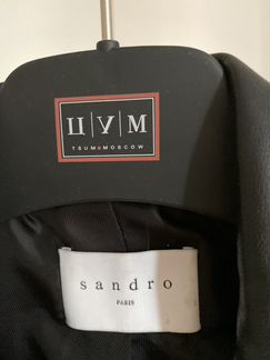 Кожаная куртка Sandro с Биркой Новая