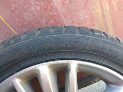 Колёса зимние R19 toyota/lexus