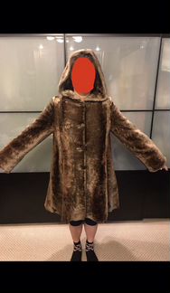 Шуба из мутона