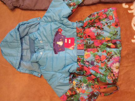 Костюм весна -осень р 116,новый,кико, утепленный