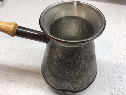 Медная кофеварка
