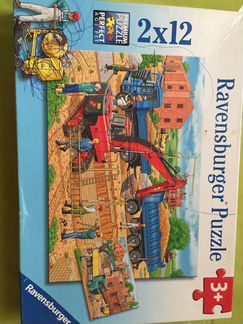 Ravensburg пазлы, 12х2 элементов. 2 картинки в наб
