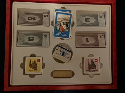 Игра настольная «Я шагаю по Москве»