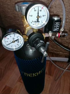 CO2 5L, Chihiros RGB A601 Plus, миндальные листья