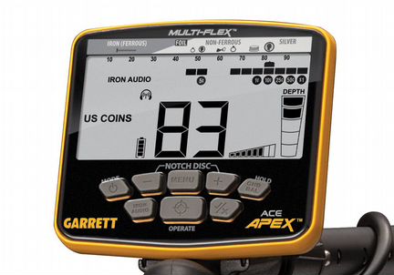 Металлоискатель Garrett ACE Apex + наушники MS-3 Z
