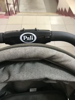 Коляска сидячая, Pali, цвет: серый джинсовый