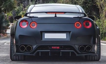 Диффузор заднего бампера nissan GT-R R35