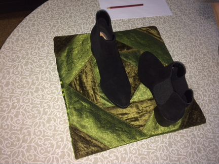 Ботильоны замшевые zenden