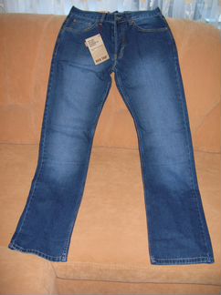 Новые мужские джинсы фирмы levis strauss размерW31