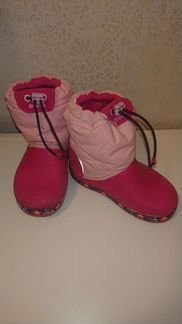 Сапожки crocs демисезонные