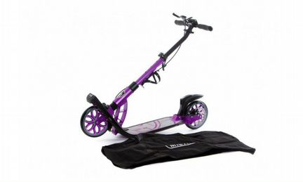 Самокат для взрослых с амортизаторами