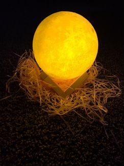 Светильник ночник Луна Moon Lamp 15 см на пульте
