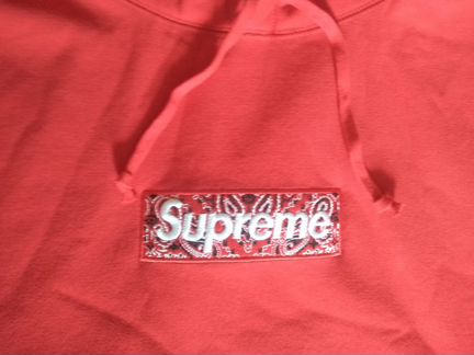 Худи Supreme Red (S)