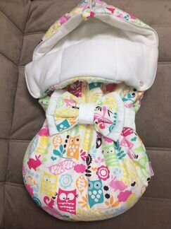 Конверт утеплённый на выписку (прогулку)