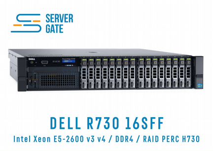 Dell R730 16SFF 2 x E5-2680v4 384 GB