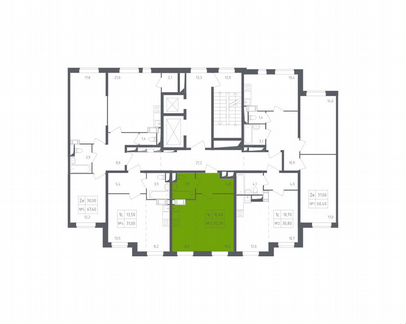 Квартира-студия, 32.3 м², 5/15 эт.