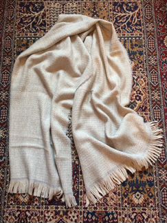 Палантин Шарф Max Mara Кашемир Шерсть Пайетки Ориг