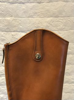 Женские кожаные сапоги Massimo Dutti, р. 36