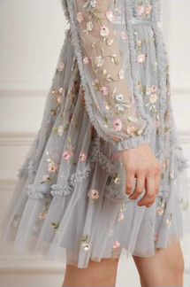 Платье Wallflower dress needle and thread