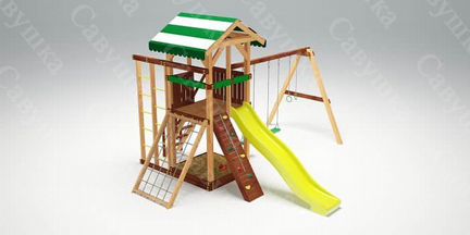 Деревянная площадка савушка 