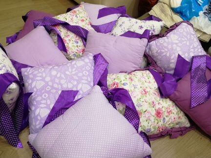 Подушки-бортики бон-бон