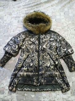 Пуховик на девочку 158