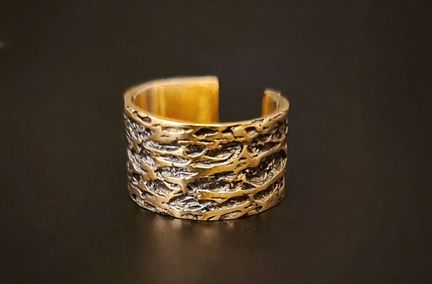 Золотой авторский кафф