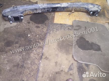 Усилитель заднего бампера на мерседес w203
