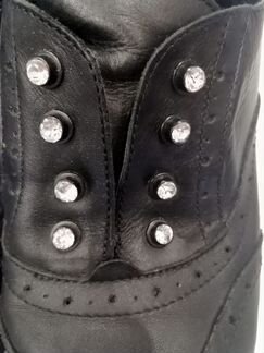 Ботинки кожаные Италия