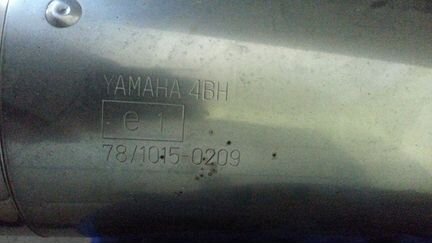 Родной глушитель для yamaha