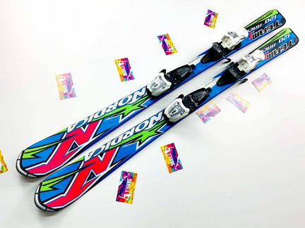 Горные лыжи детские 120 Nordica / ботинки 22