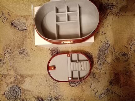 Шкатулка новая для ювелирных украшений 2 в 1