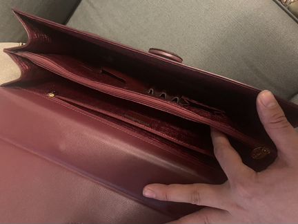 Портфель Cartier бордовый оригинал