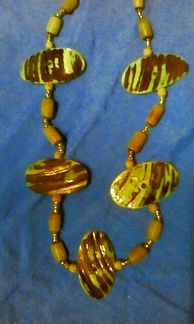 Бусы Оникс,перламутр,ракушка. Винтаж