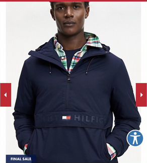 Анорак куртка лёгкая Tommy Hilfiger Новый XL
