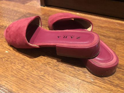 Шлепанцы женский zara