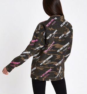 Куртка-милитари River Island,Новая