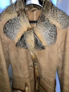 Дубленка женская р.44