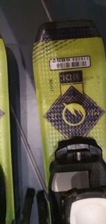 Горные лыжи детские Solomon 90 см, ботинки 33 разм