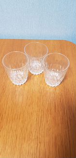 Стаканы СССР граненные 3 шт