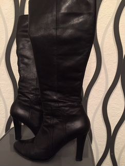 Сапоги демисезонные натуральная кожа 37 размера