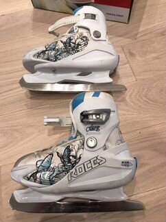 Коньки roces fuzzy girl раздвижные 30-35