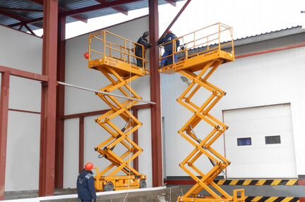 Подъемник коленчатый/ Подъемник ножничный в аренду