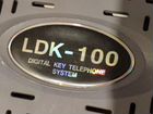 Мини-атс LDK-100 кабели системный телефон