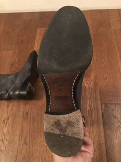 Кожаные сапоги марки Sartore. Размер 37
