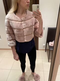 Шуба manzari gold с показа одна такая