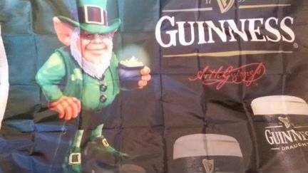 Флаг банер Guinness